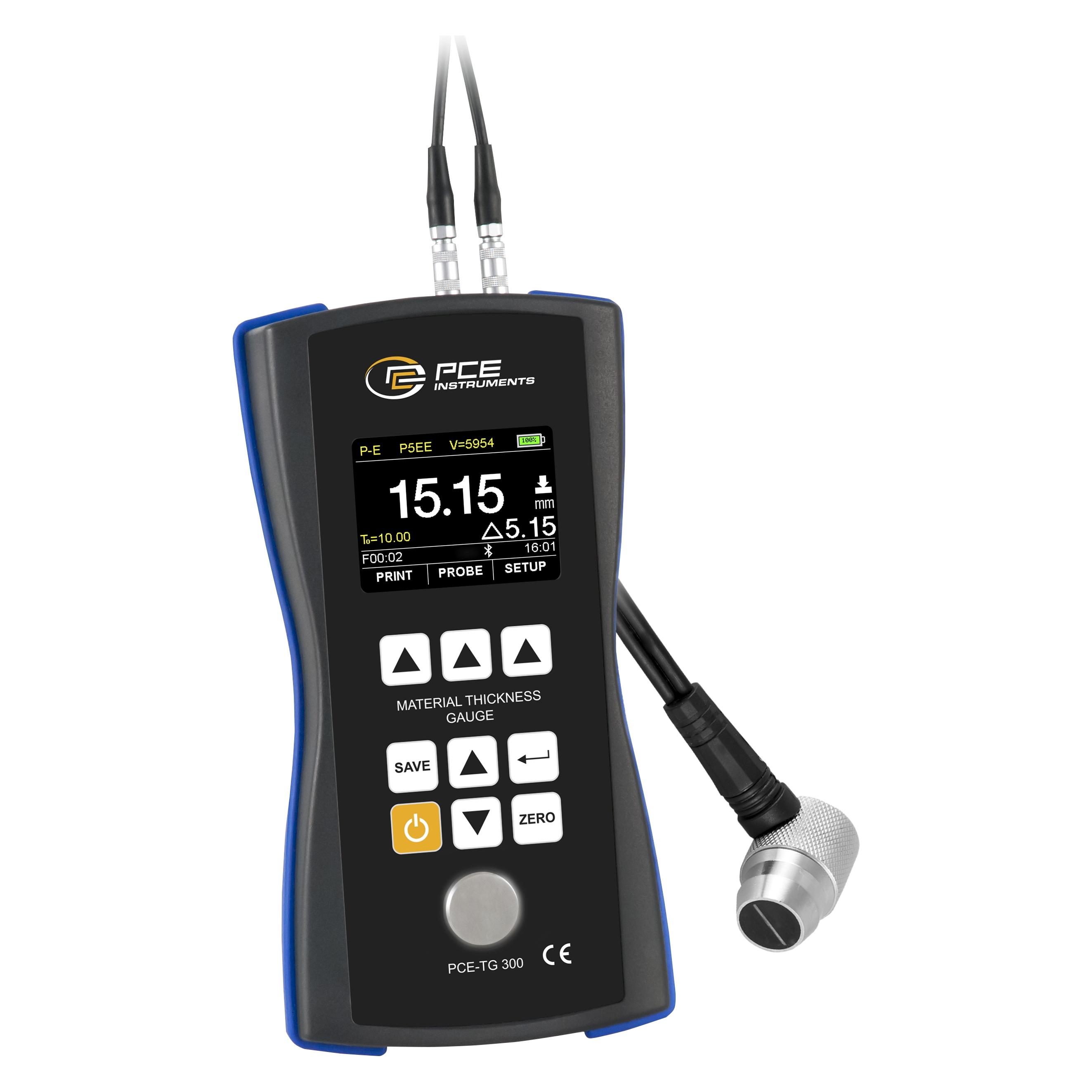 PCE Instruments Dickenmessgerät (Schichtdickenmessgerät) (PCE-TG 300-P5EE)