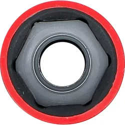 BGS Kraft-Schoneinsatz für Tesla Antrieb Innenvierkant 12,5 mm (1/2") SW 7/8" - 7319