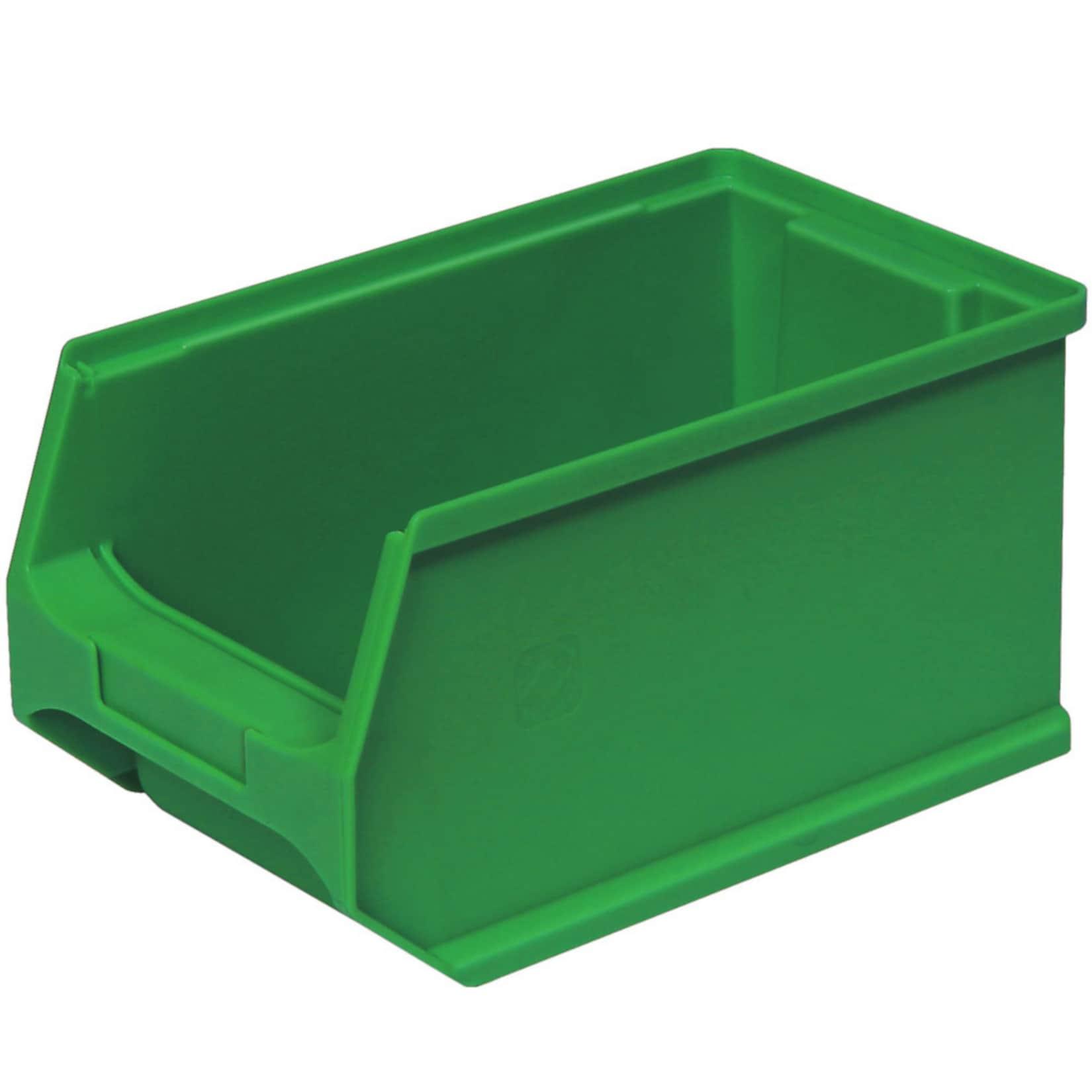BRB Profi Sichtboxen LB4 145 x 125 x 235 mm, grün - 20 Stück
