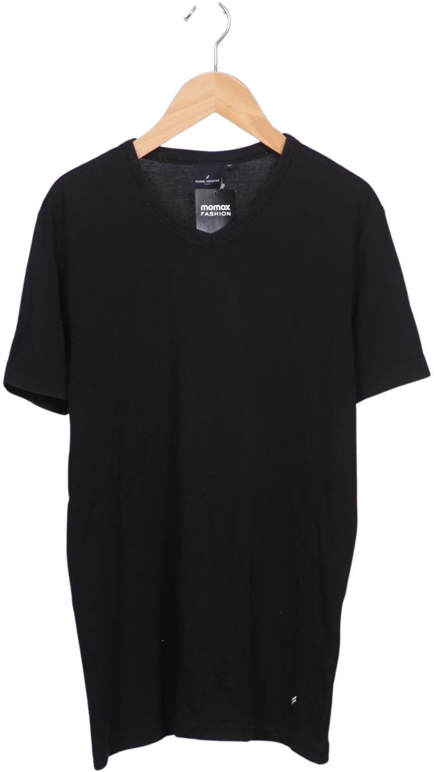 Daniel Hechter Herren T-Shirt, Schwarz, Gr. M, Baumwolle - Second Hand