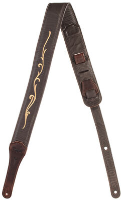 Taylor Spring Vine Leather Strap CHBR Chocolate Brown