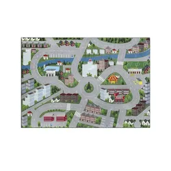 KJUT Spielteppich   ¦ mehrfarbig ¦ Synthetische Fasern ¦ Maße (cm): B: 140