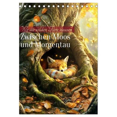 Zwischen Moos und Morgentau (Tischkalender 2027 DIN A5 hoch), CALVENDO Monatskalender