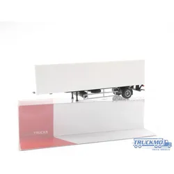 Scaletrucks Cityliner-Auflieger 1-Achs weiß ST-0801