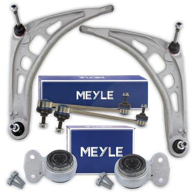 Atec 2x Querlenker +MEYLE Hydrolager +MEYLE Koppelstangen vorne [Hersteller-Nr. 40579927] für BMW