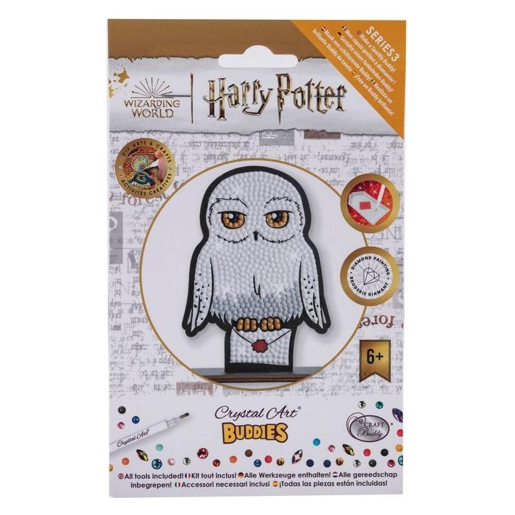 Craft Buddy Hedwig, Crystal Art Buddy ca. 11x8cm (CAFGR-HPS005)