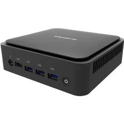 Gigabyte Mini PC AMD Ryzen 7 Ryzen7 PRO 8840 5.10 GHz 16 GB RAM 1 TB SSD AM (1000 GB, 16 GB), PC, Schwarz