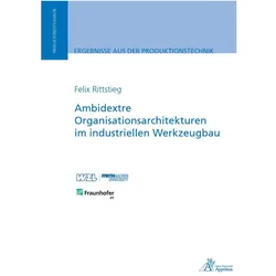 Ambidextre Organisationsarchitekturen im industriellen Werkzeugbau, Fachbücher von Felix Rittstieg