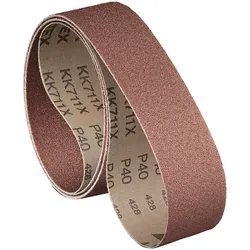 Metallkraft Gewebeschleifband-Set für Edelstahl, Stahl, Metall universal 2000 x ...