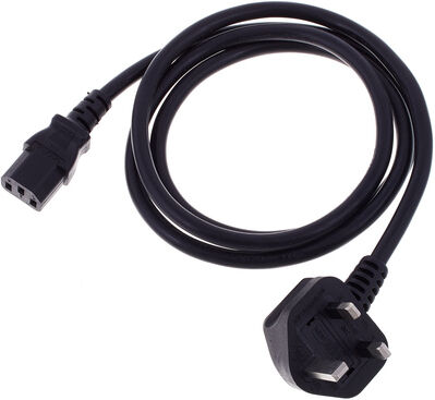 the sssnake Powercord UK C13 1,5m noir