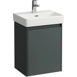 LAUFEN BASE 2.0 Waschtischunterbau, eine Tür, Scharnier links, SoftClose, zu H815961, 454x320x522mm, H4112211082661, Farbe: Verkehrsgrau