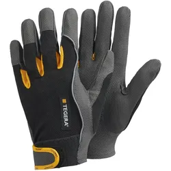 Tegera, Schutzhandschuhe, Ejendals 9120, Workshop gloves, Black, Grey, Yellow, Adult, Adult, Scratch resistant, Nylon (8)