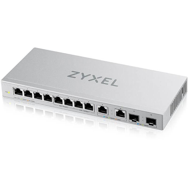 Zyxel Switch XGS1010-12 MultiGig V2 10-Port Unmanaged
