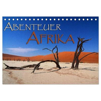 Abenteuer Afrika (Tischkalender 2027 DIN A5 quer), CALVENDO Monatskalender