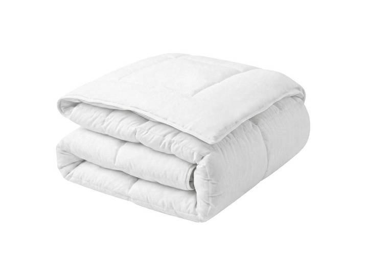 Beliani Bettdecke Polyester Extra Warm 135/200 cm Lemberg, Weiß, 135x200 cm, Heimtextilien, Kopfpolster & Bettdecken, Bettdecken
