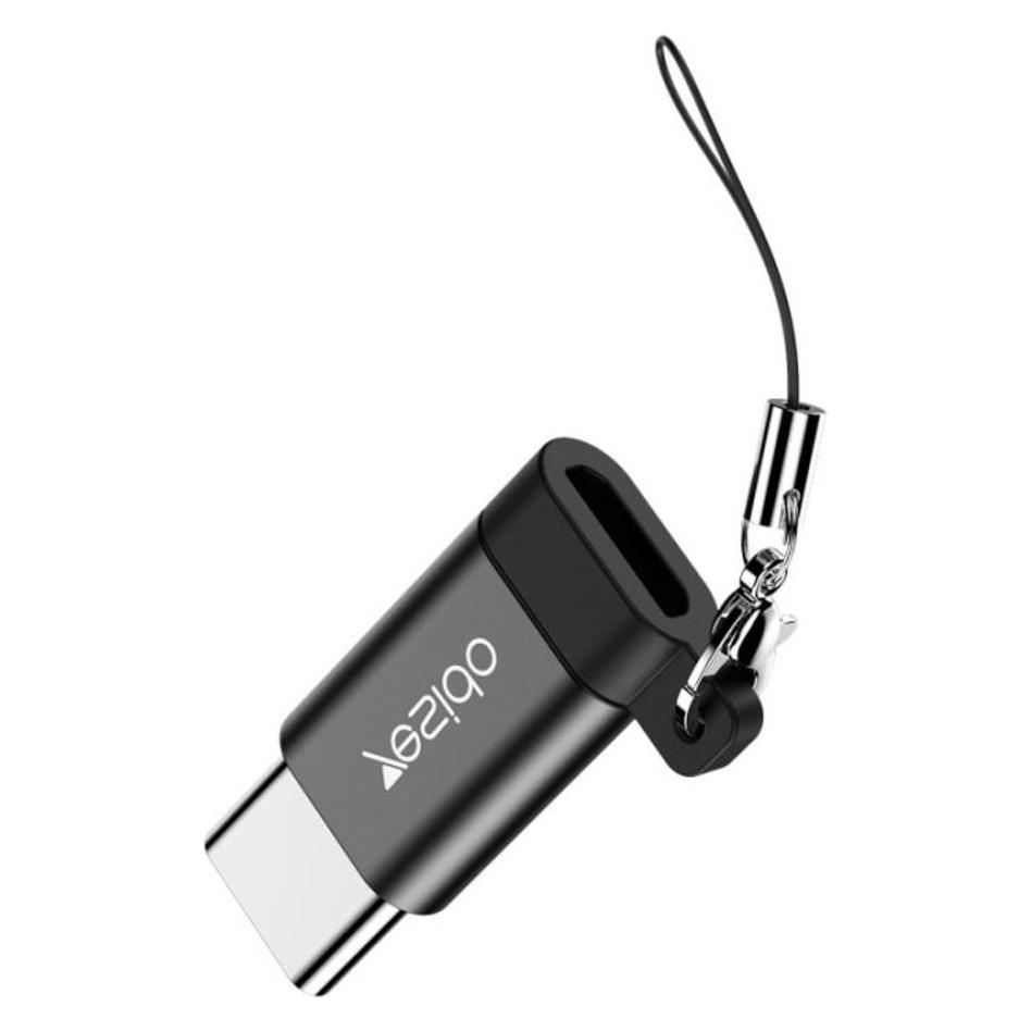 Yesido - OTG Adapter (GS04) - Micro-USB to Type-C, Plug & Play, 480Mbps - Black (Micro USB) (GS04)