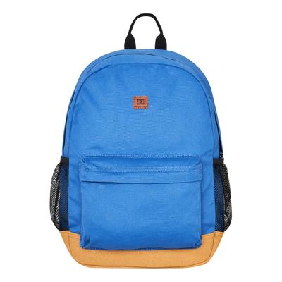 Tagesrucksack DC SHOES "Backsider Canvas", Herren, blau (schwarz denim), Baumwolle, Rucksäcke