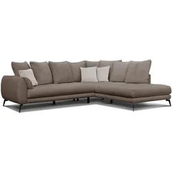 ECKSOFA CALME 5-Sitzer, creme