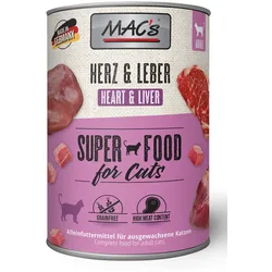 MAC ́s CAT Herz & Leber 6x400 g