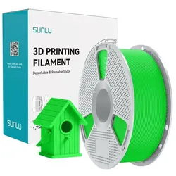 Sunlu ASA-Filament (grün) (ASA, 1.75 mm, 1000 g), 3D Filament, Grün