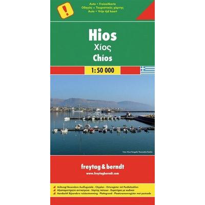 freytag & berndt Straßenkarte Hios 1:50.000, Sonstige von , KOMPASS Freytag & Berndt, 978-3-7079-1331-6