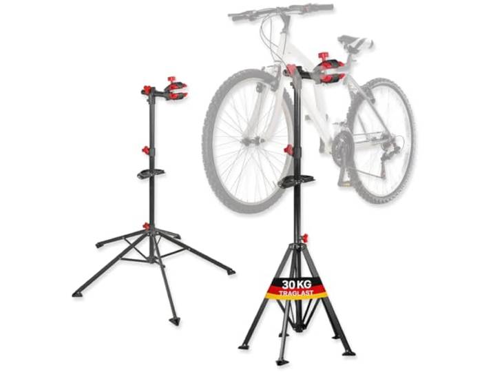 WALTER Fahrrad Reparaturständer, Klappbar, Belastbar Bis 30 kg