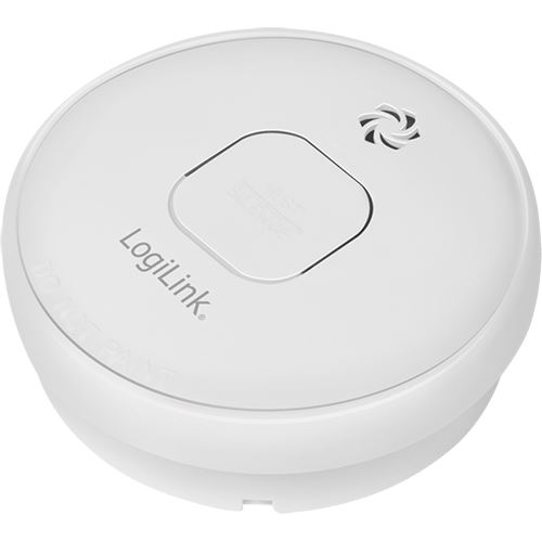 Logilink Rauchmelder mit VdS-Zulassung, 10 Jahre Batterie