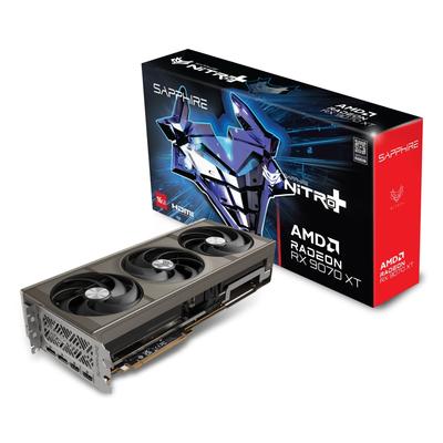 SAPPHIRE Grafikkarte "Radeon RX 9070 XT", schwarz, Grafikkarten