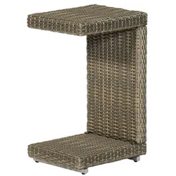 Gartenbeistelltisch Andalusia ca. 33x64x42 cm Grau