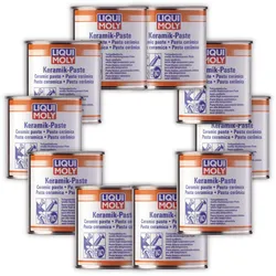 10x Montagepaste LIQUI MOLY 3413 Keramikpaste Keramik-Paste Korrosionschutz Fett 1Kg