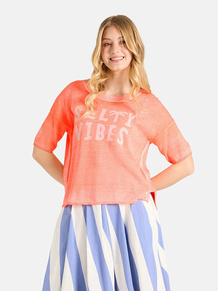 LIEBLINGSSTÜCK Pullover in Orange - 42