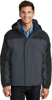 Port Authority J792 Nootka Jacket in Graphite Grey size Medium