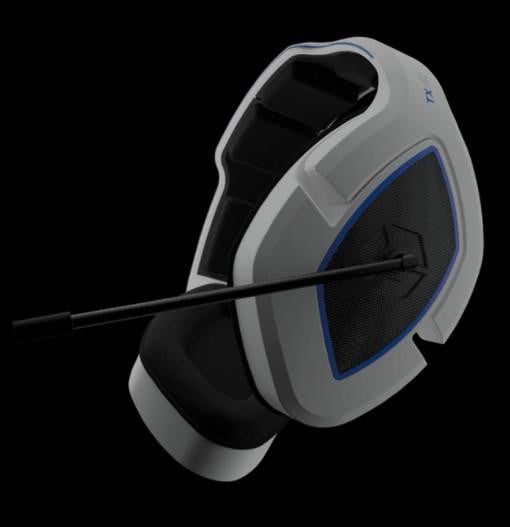 Gioteck TX-50 bekabelde gaming-hoofdtelefoon zwart blauw wit
