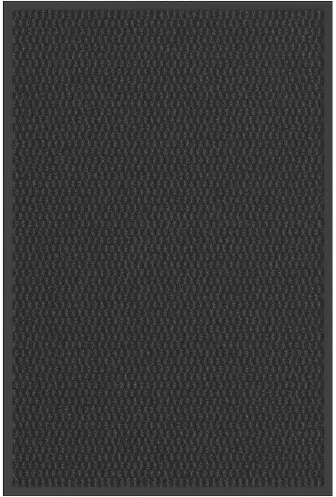 vidaXL Paillasson noir 60x90 cm