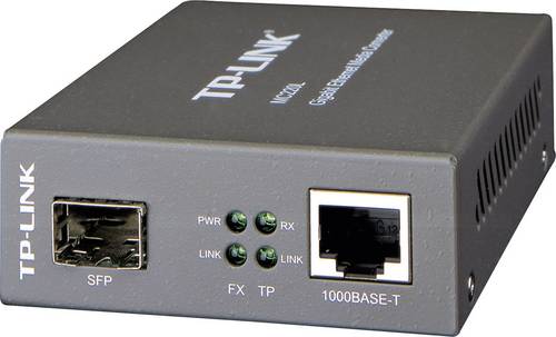 TP-LINK MC220L LAN, SFP Netzwerk-Medienkonverter 1000MBit/s