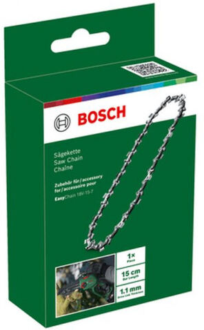 Bosch Chaîne de tronçonneuse 15 cm (1,1 mm) F016800624