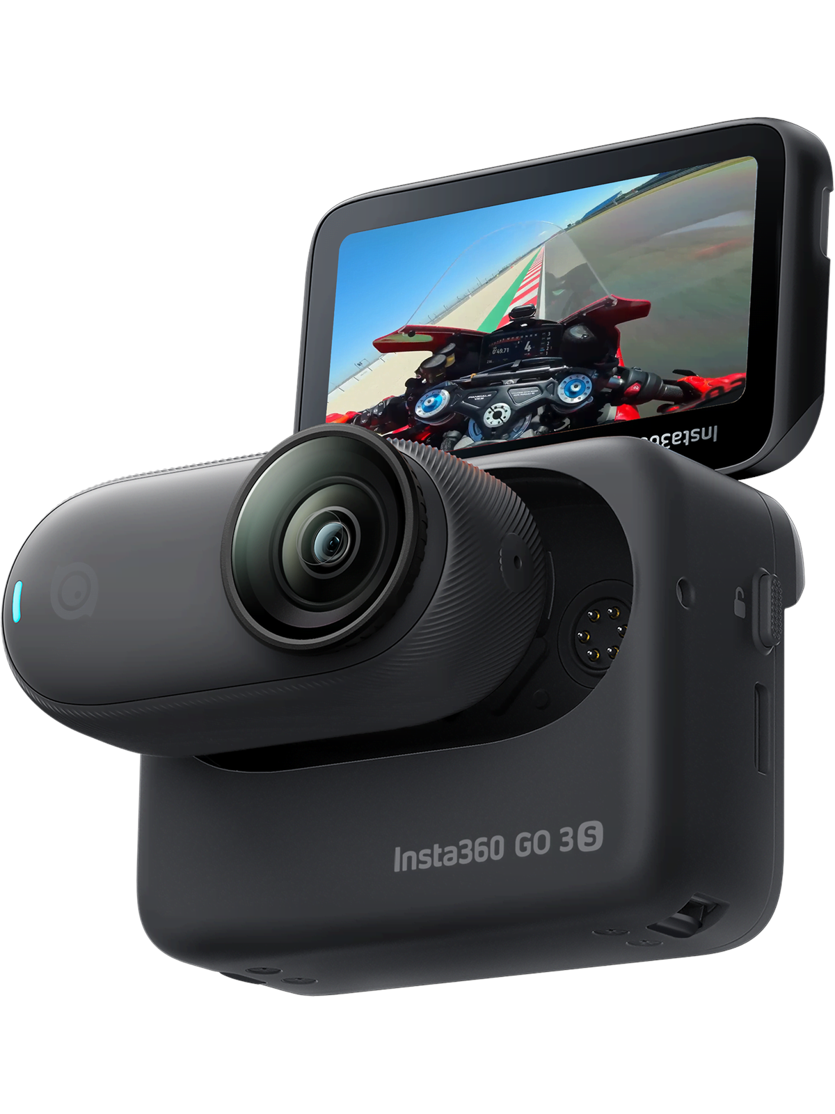Insta360 GO 3S 128GB Motorcycle In-Helmet POV Bundle