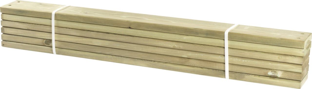 Plus Planken PIPE 120 cm - 6 Stck. druckimprägniert