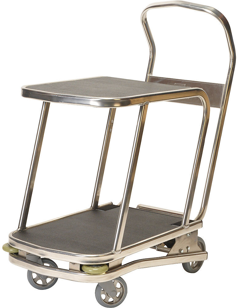 Plattformwagen M-REBEL, ergonomisch, 400S, mit zusätzlicher Plattform MATADOR