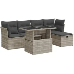 vidaXL, Gartenlounge, Monschau (mit Stauraum)
