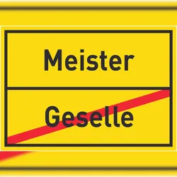 HB-Druck Meister Geselle Aufkleber Ortsaufkleber A3 (297x420mm)