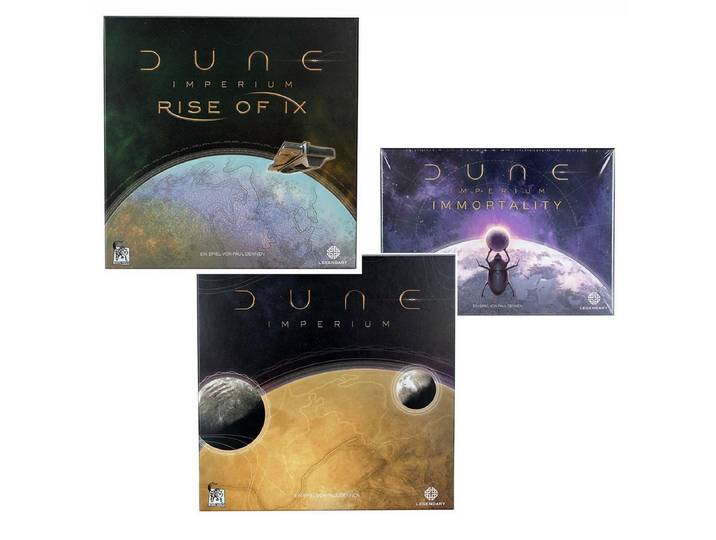 Dire Wolf Digital Spiel Dune: Imperium Grundspiel + Rise of Ix + Immortality - Vorteilsset