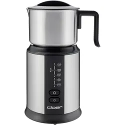 Cloer Milchaufschäumer 7789, Milchaufschäumer, Silber, Schwarz
