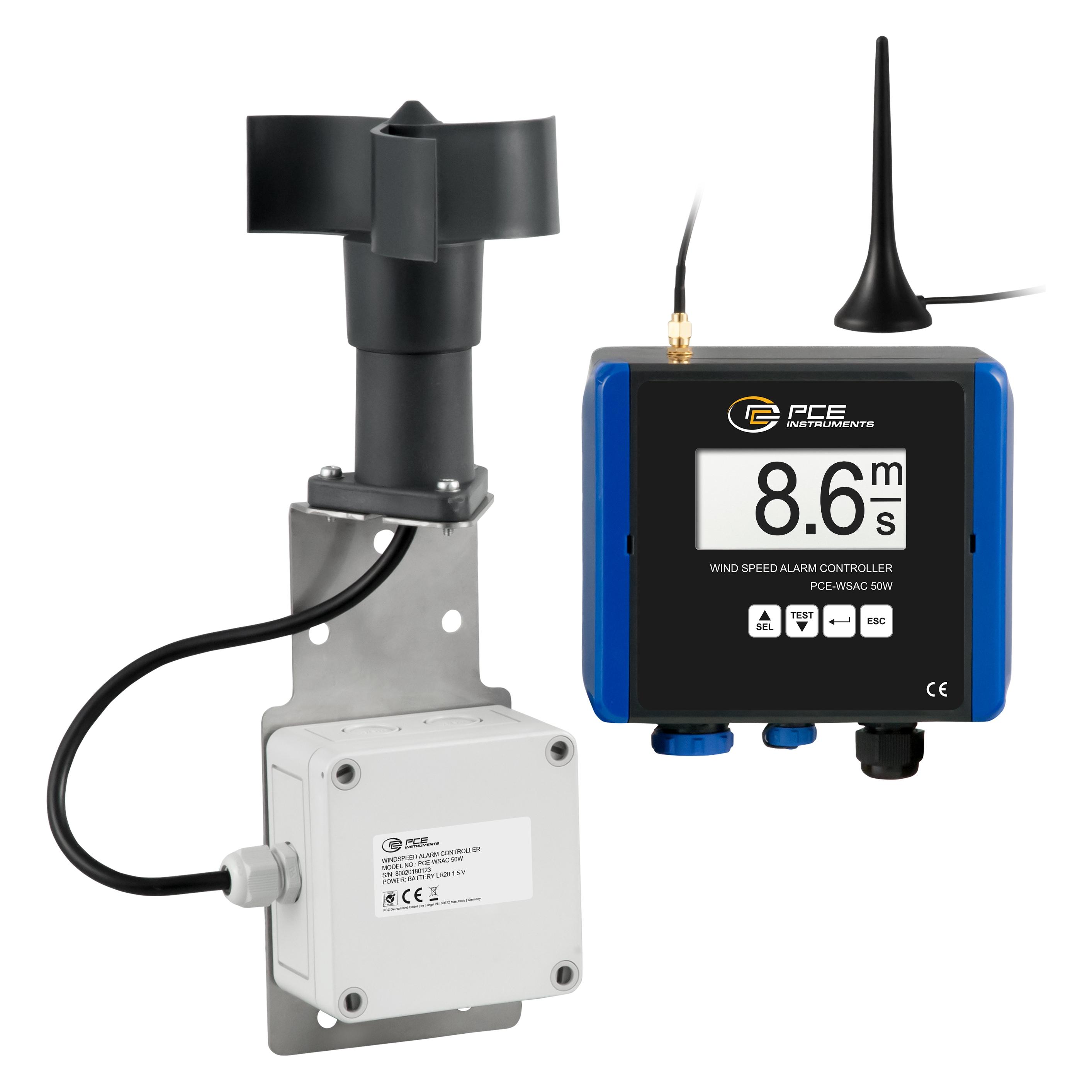 PCE Instruments PCE-WSAC 50W 24 Anemometer (PCE-WSAC 50W 24)
