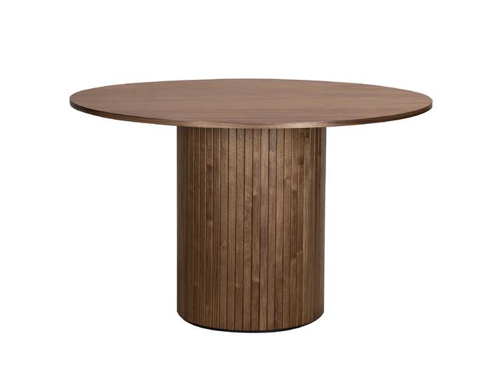 Esstisch Ø 120cm Braun/Walnuss