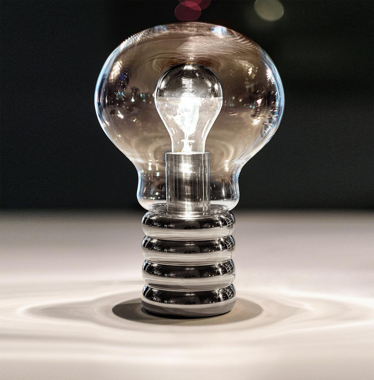 Ingo Maurer LED-Tischleuchte BULB Chrom 1031500 4251545400091
