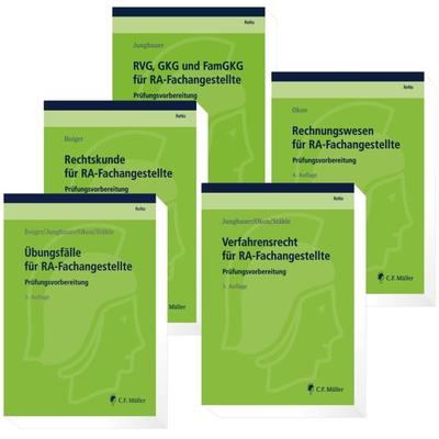ReNo Prüfungsvorbereitung. 5 Bände, Taschenbuch von Claudia Stähle,Waltraud Okon,Sabine Jungbauer,Wolfgang Boiger, C.F. Müller, 978-3-8114-5516-0