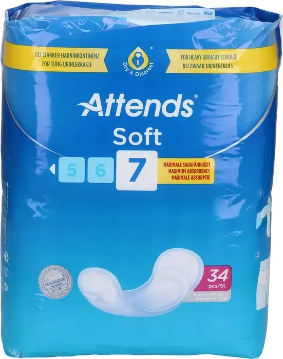 Attends Soft 7 34 St Einlagen