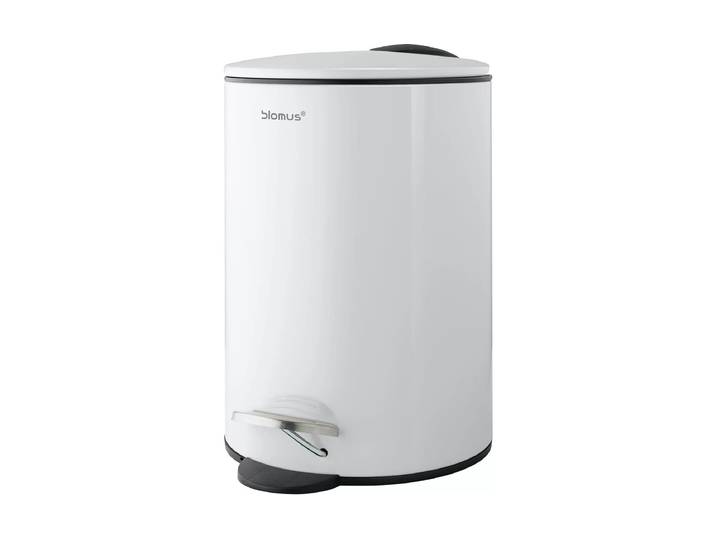 Mülleimer BLOMUS Tubo 3 l , weiss (weiß), Mülleimer, Mülleimer