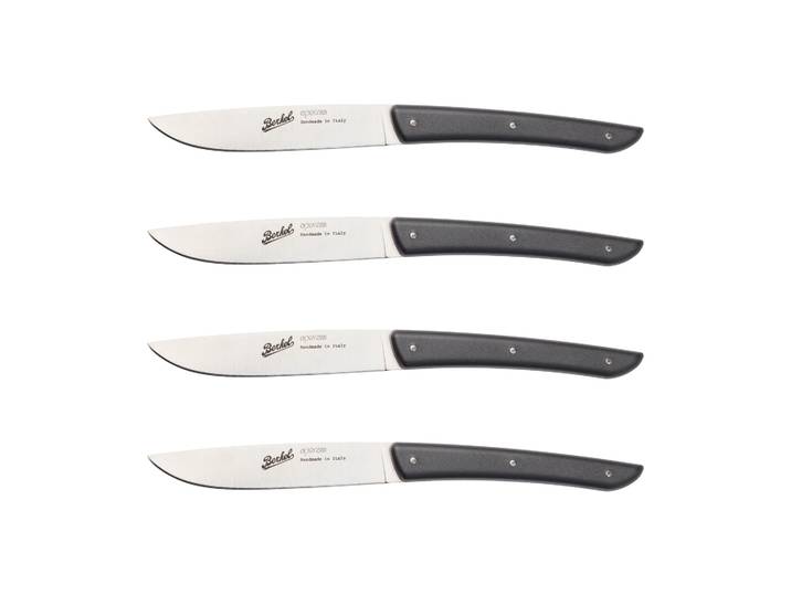 Berkel Couteaux à viande Color 4 pièces 11 cm Black
